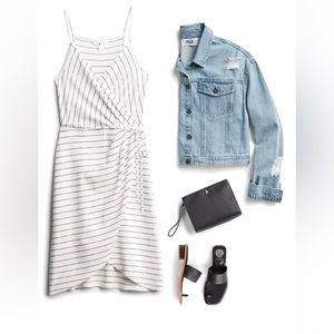 41 Hawthorn Annora Faux Wrap Knit Dress -NWT